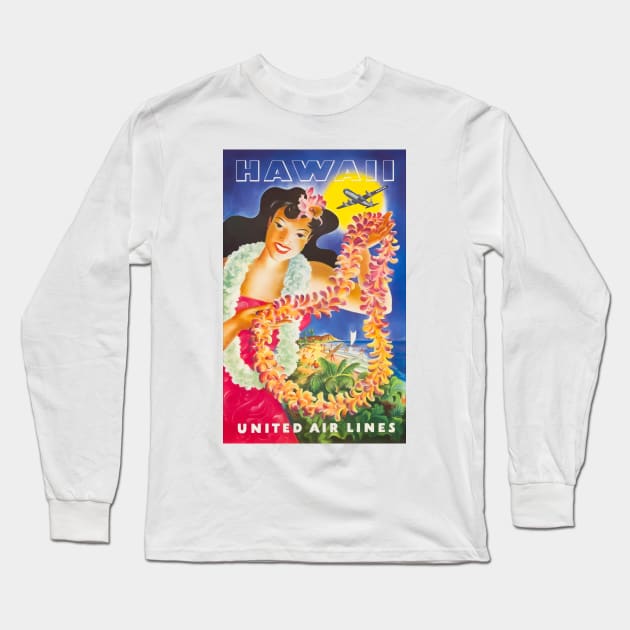 Hawaii Long Sleeve T-Shirt by Yaelledark